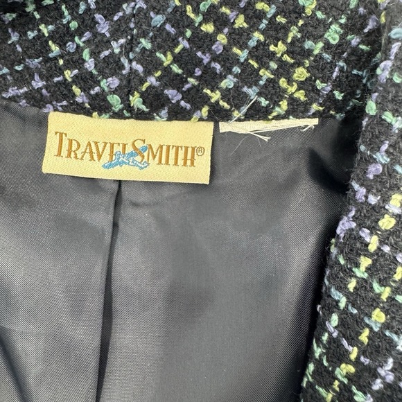 TravelSmith Women's Blazer Button Front Colorful No Size or Material Tags *READ - Picture 5 of 6